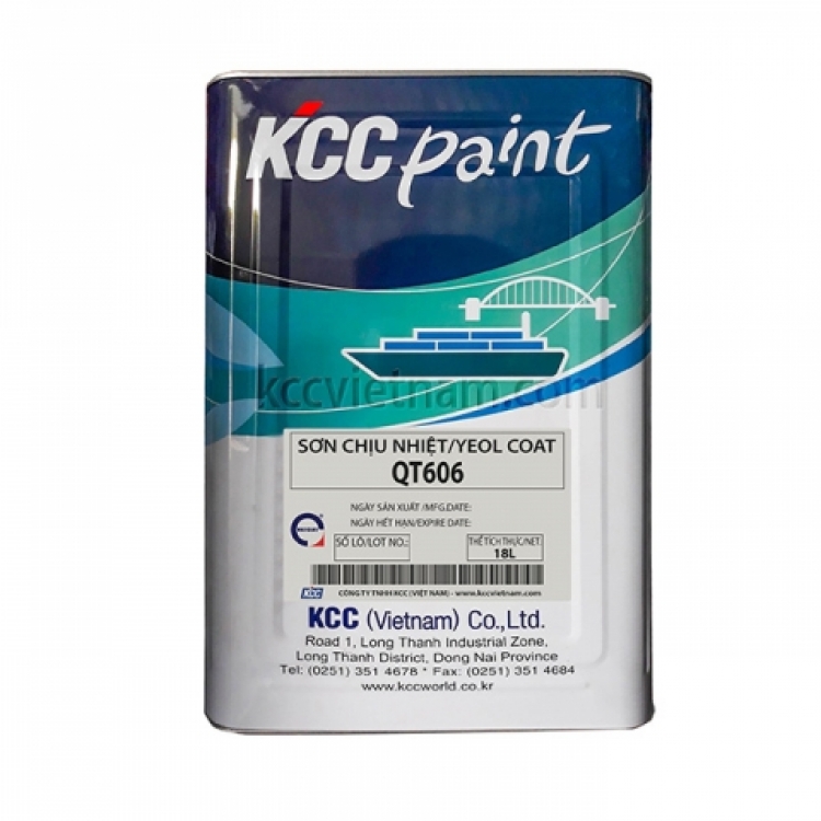 Yeolcoat QT606 - Sơn Chịu Nhiệt 200°C - 600°C